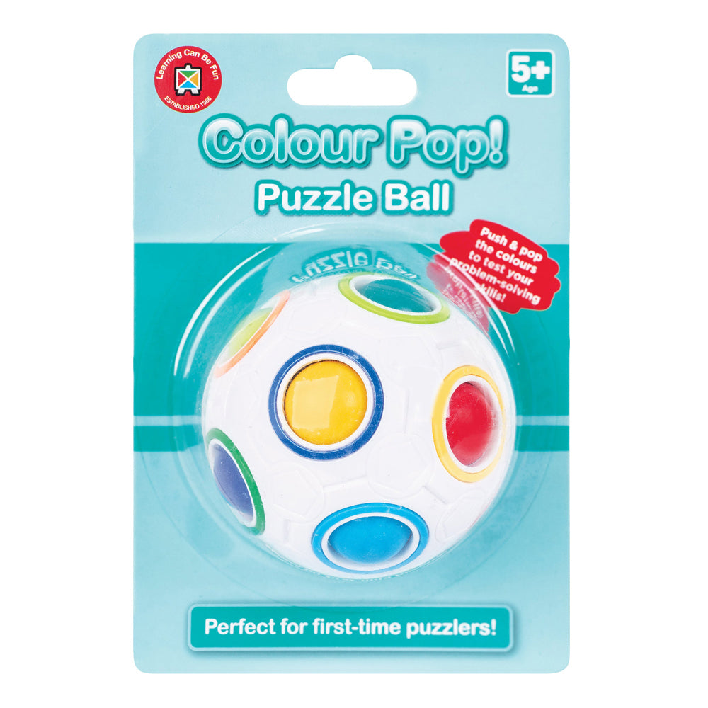 Colour Pop Puzzle Ball Sensory Toy