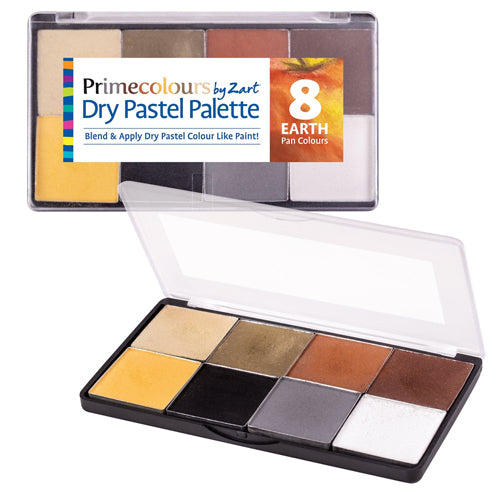 Zart Earth Tones Pastels Palettes 8pk