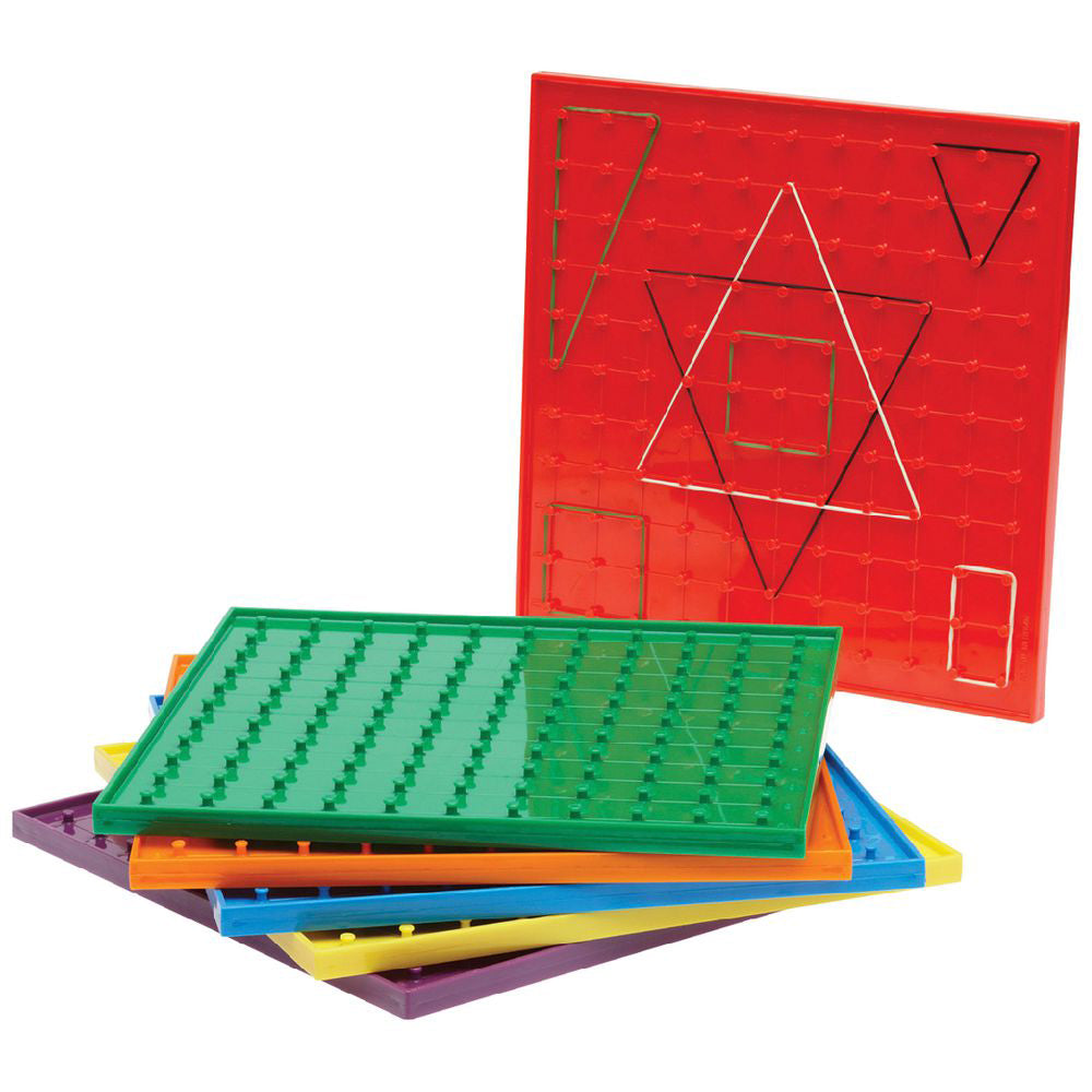 Classic Square Geoboard Set