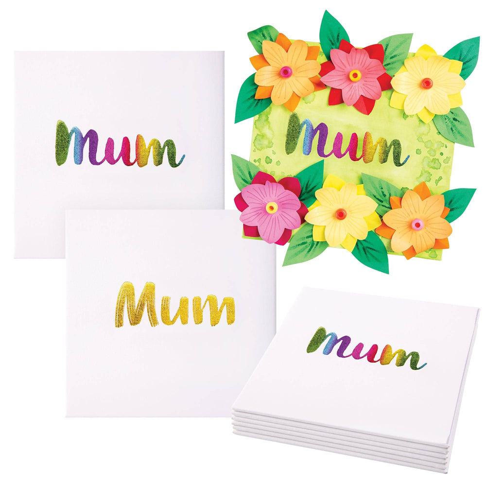 DIY Foil Mother's Day Canvas 6pk