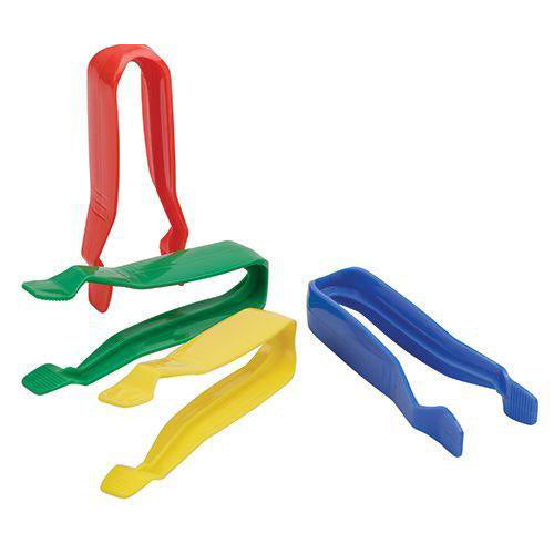 Jumbo Plastic Tweezers 4pk