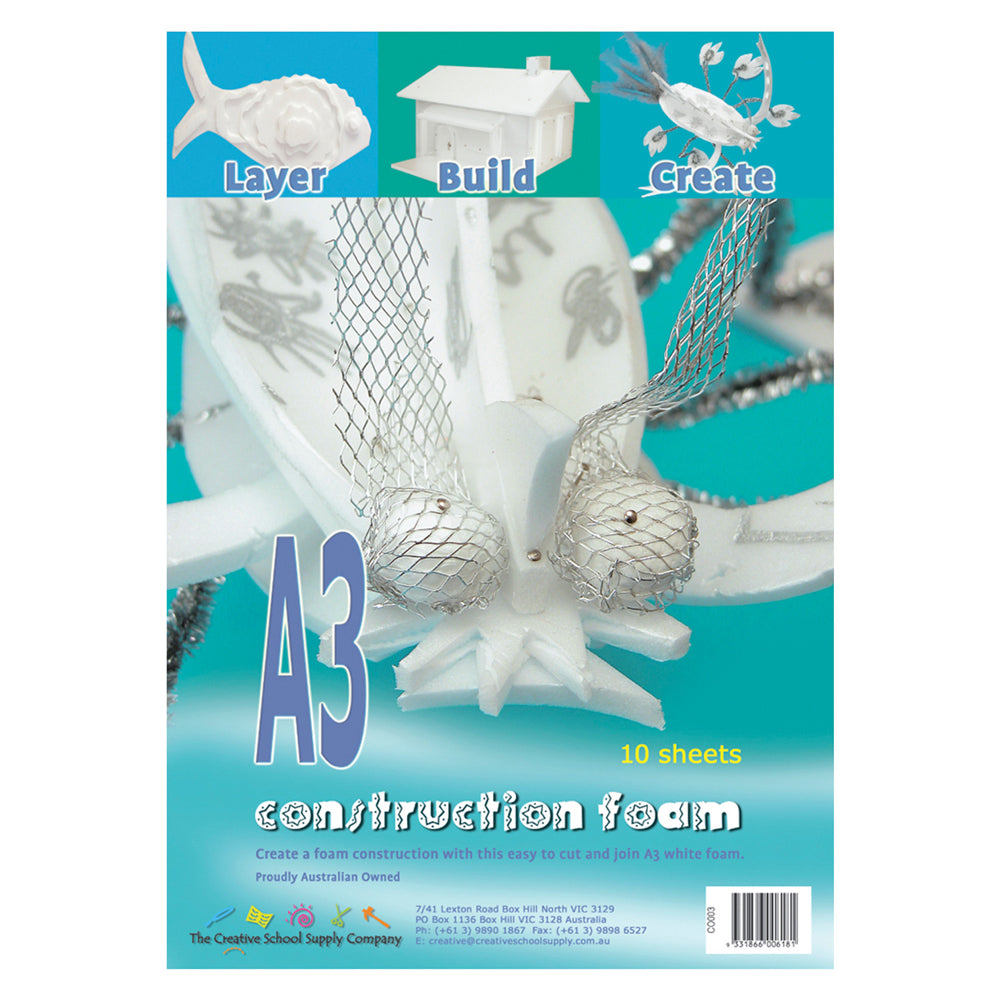 Construction Foam A3 10pk