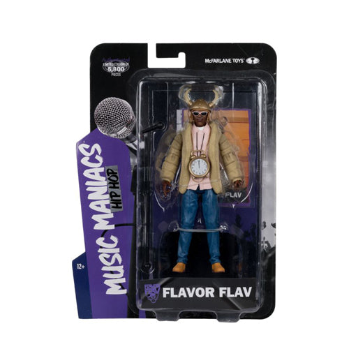 Flavor Flav Falvor Fav Music Maniacs 6" Figure