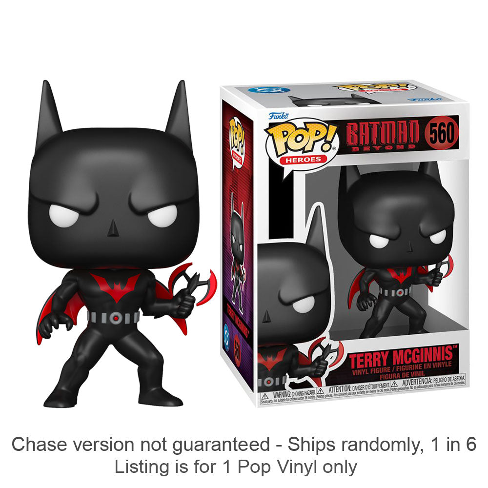 Batman Beyond Terry McGuinnes Pop! Vinyl Chase Ships 1 in 6