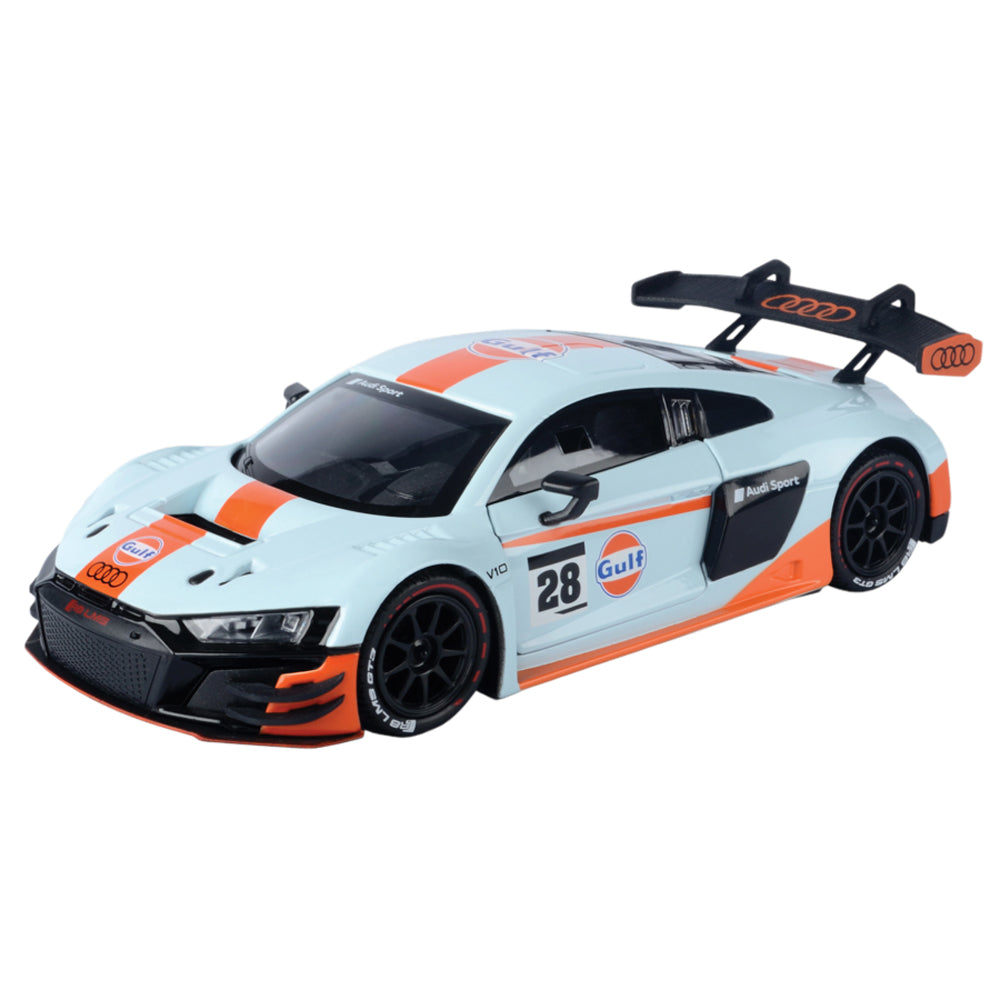 Gulf Collection Audi R8 Lms GT3 w/ Gulf Livery 1:24 Diecast