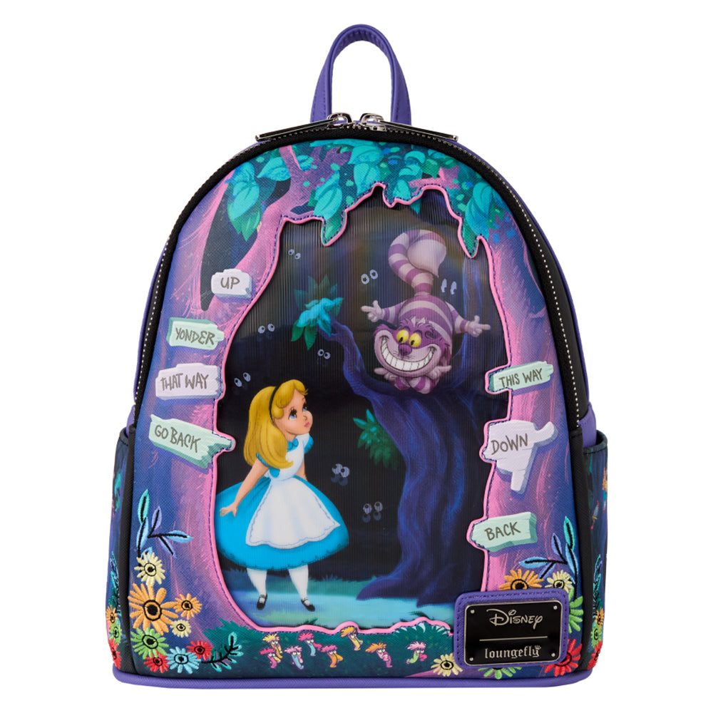 Alice in Wonderland Alice & Cheshire Cat Mini Backpack