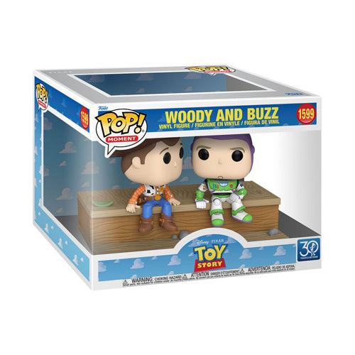 Toy Story Woody & Buzz 30th Anniversary Pop! Vinyl Moment