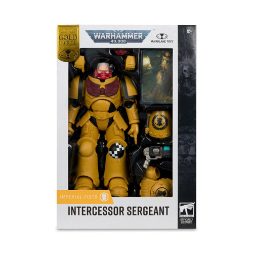 Imperial Fist Intercessor Sergeant Gold Label 7" Figure