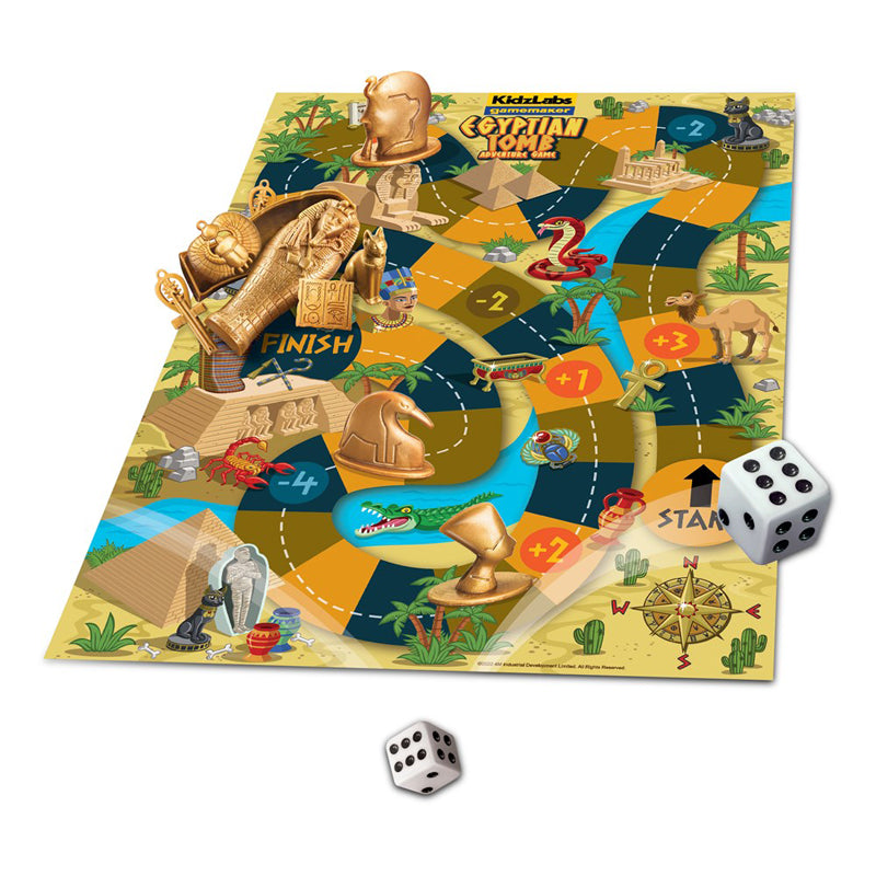 4M KidzLabs Gamemaker Dig & Play Egyptian Tomb Kit