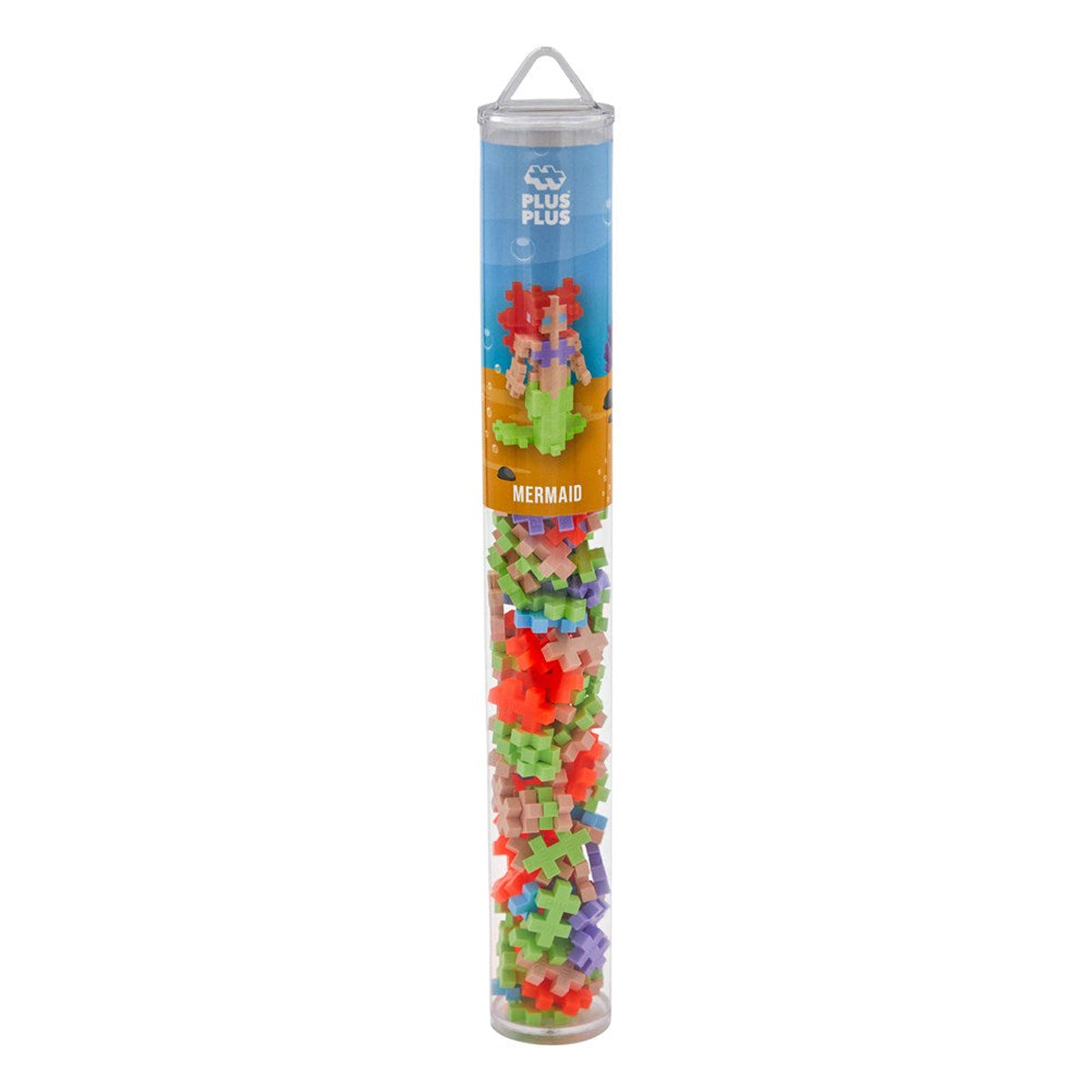 Plus-Plus Mermaid Building Blocks Tube 100pcs