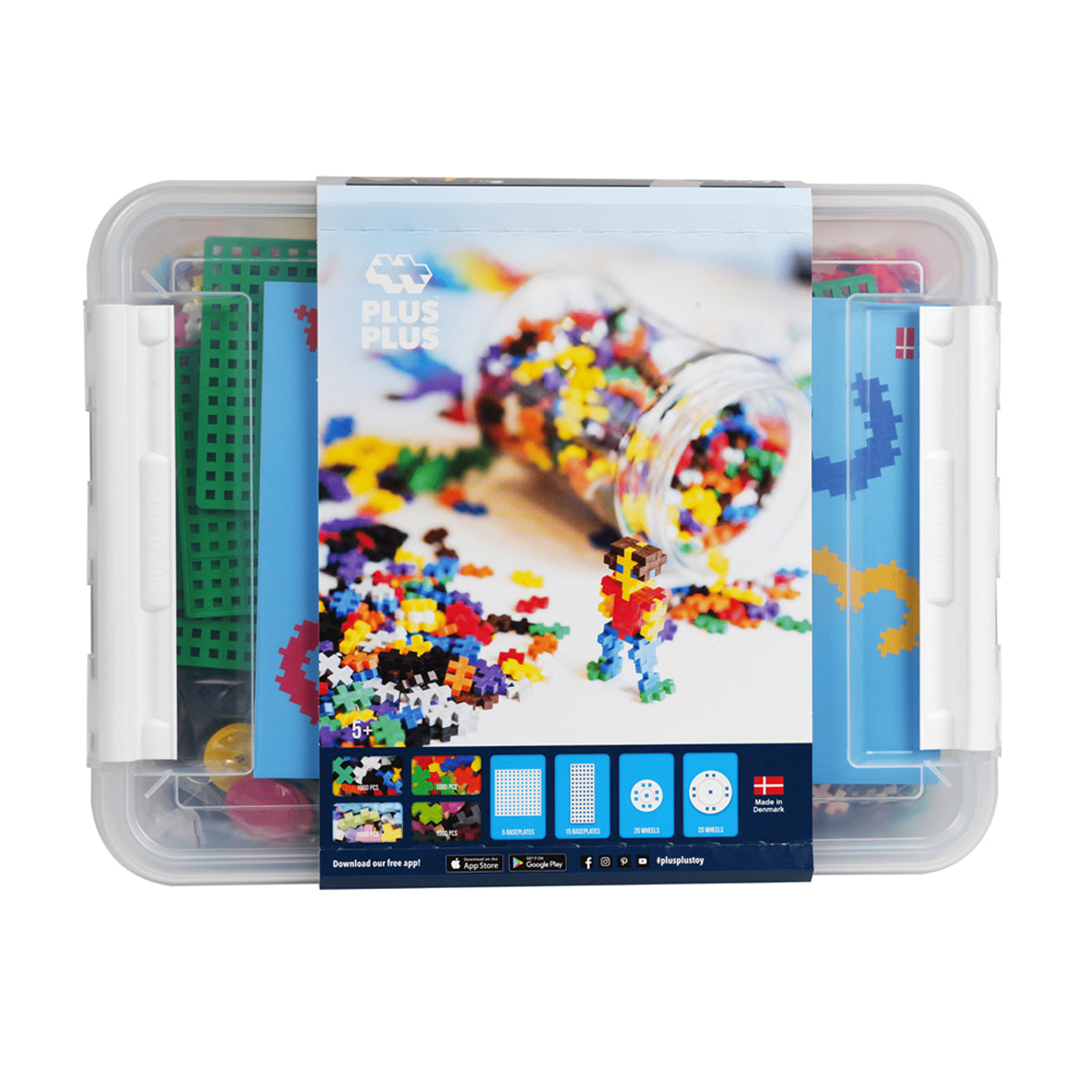 Plus-Plus Storage Box Mix