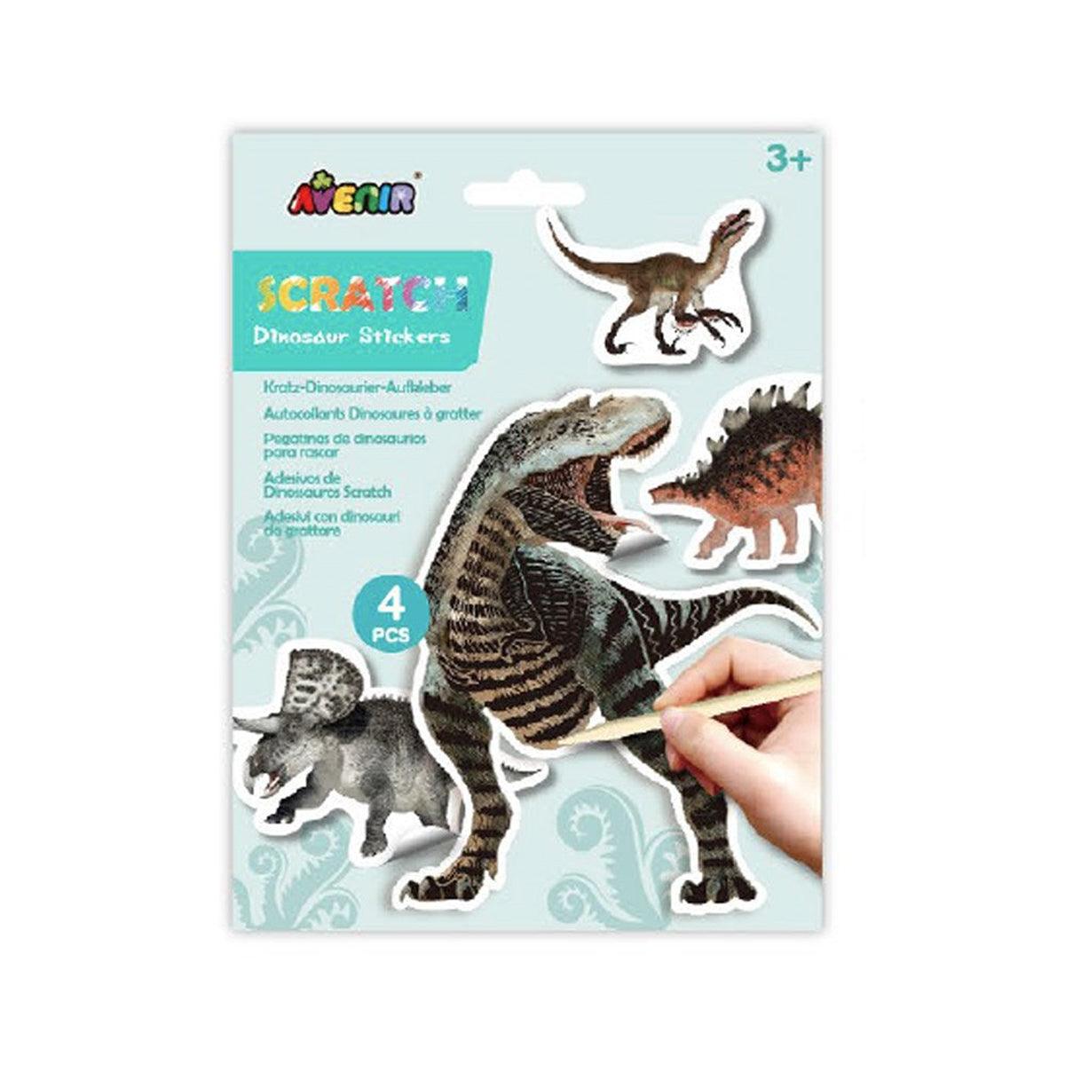 Avenir Scratch Stickers