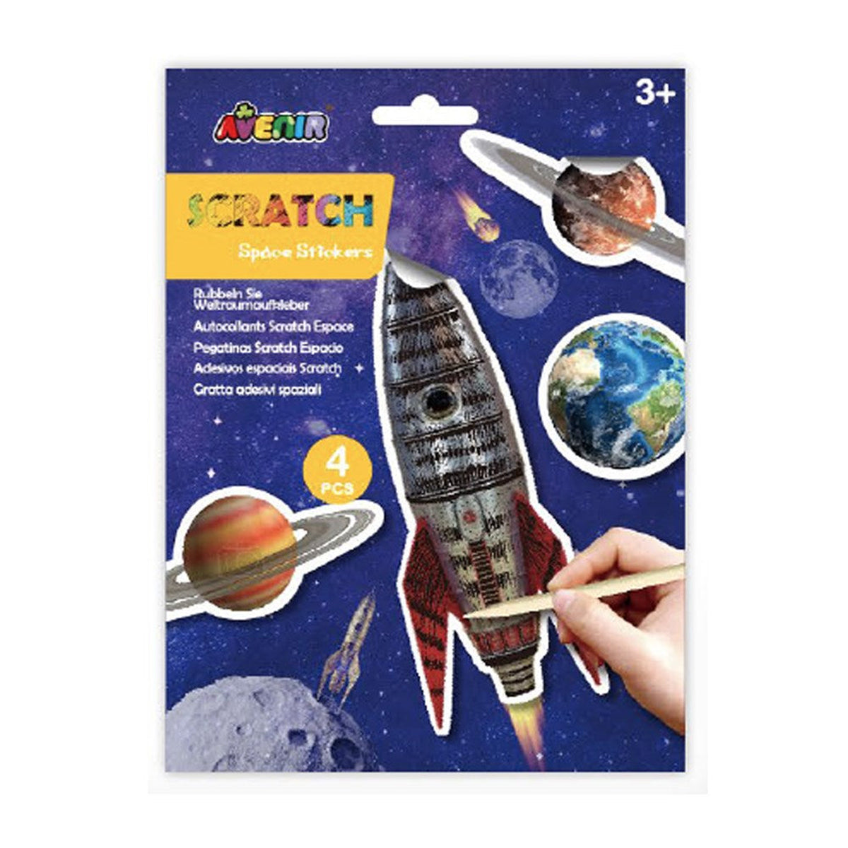 Avenir Scratch Stickers