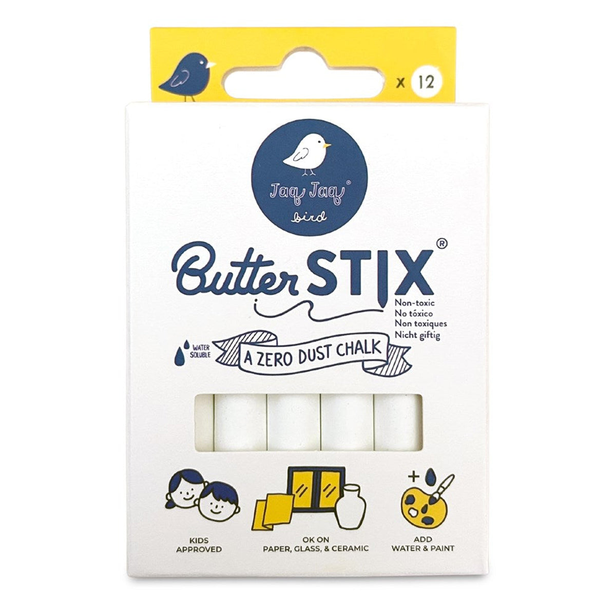 Jaq Jaq Bird ButterStix 12pk