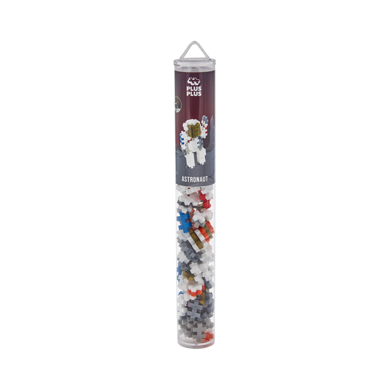 Plus-Plus Astronaut Building Blocks Tube 100pcs