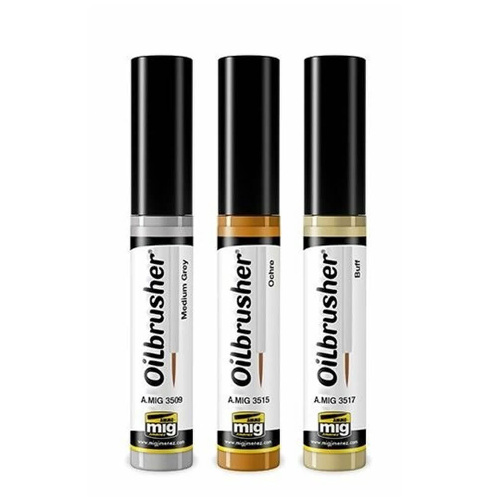 Ammunition af Mig Oilbrushers toner sæt