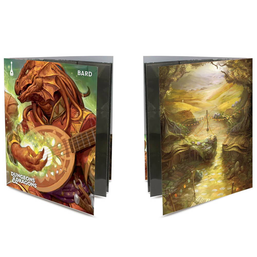 ステッカー付きのD&Dクラスフォリオ