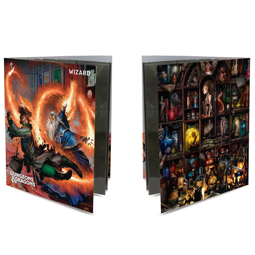 ステッカー付きのD&Dクラスフォリオ