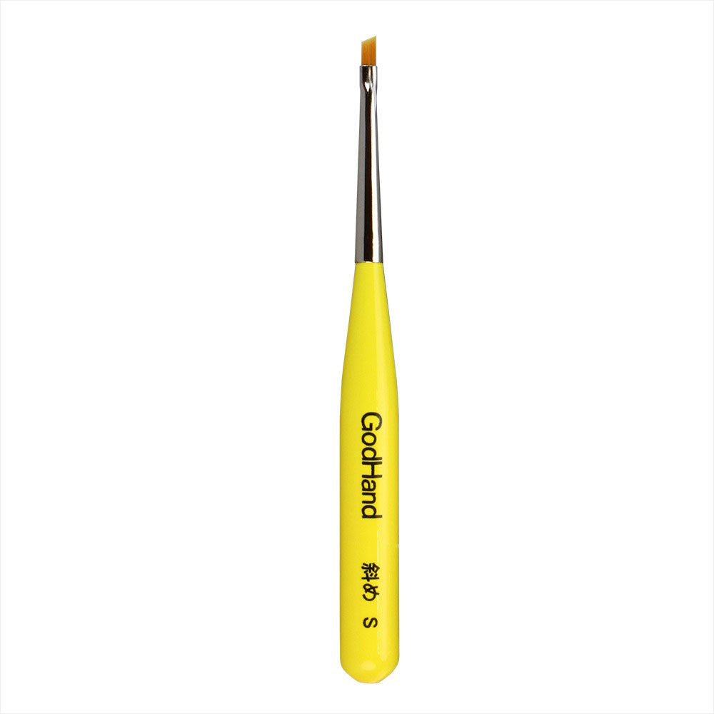 Godhand Brushwork ShortGrip Oblique Brush (Small)