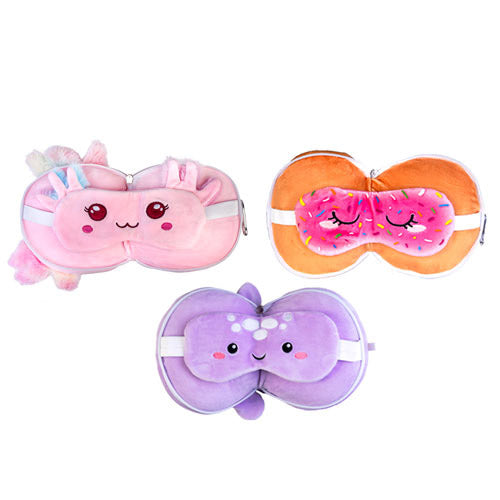 Smoosho's Pals Travel Mask and Pillow Set