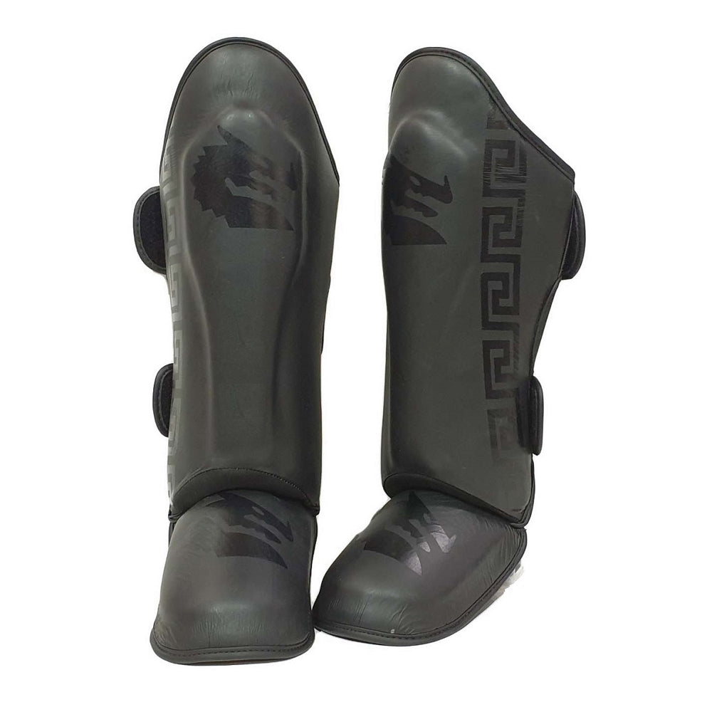 Morgan B2 Bomber Leather Sparring Shin and Instep