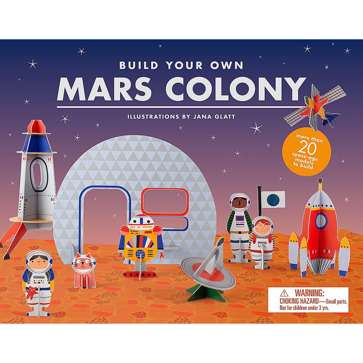 Build Your Own Mars Colony: Interactive STEM Book