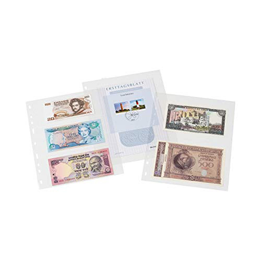 Leuchtturm Optima Easy Pp Pocket Sheets 50Pk (Clear)