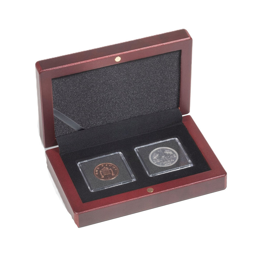 Leuchtturm Volterra Quadrum Mini Coin Etui(黒)