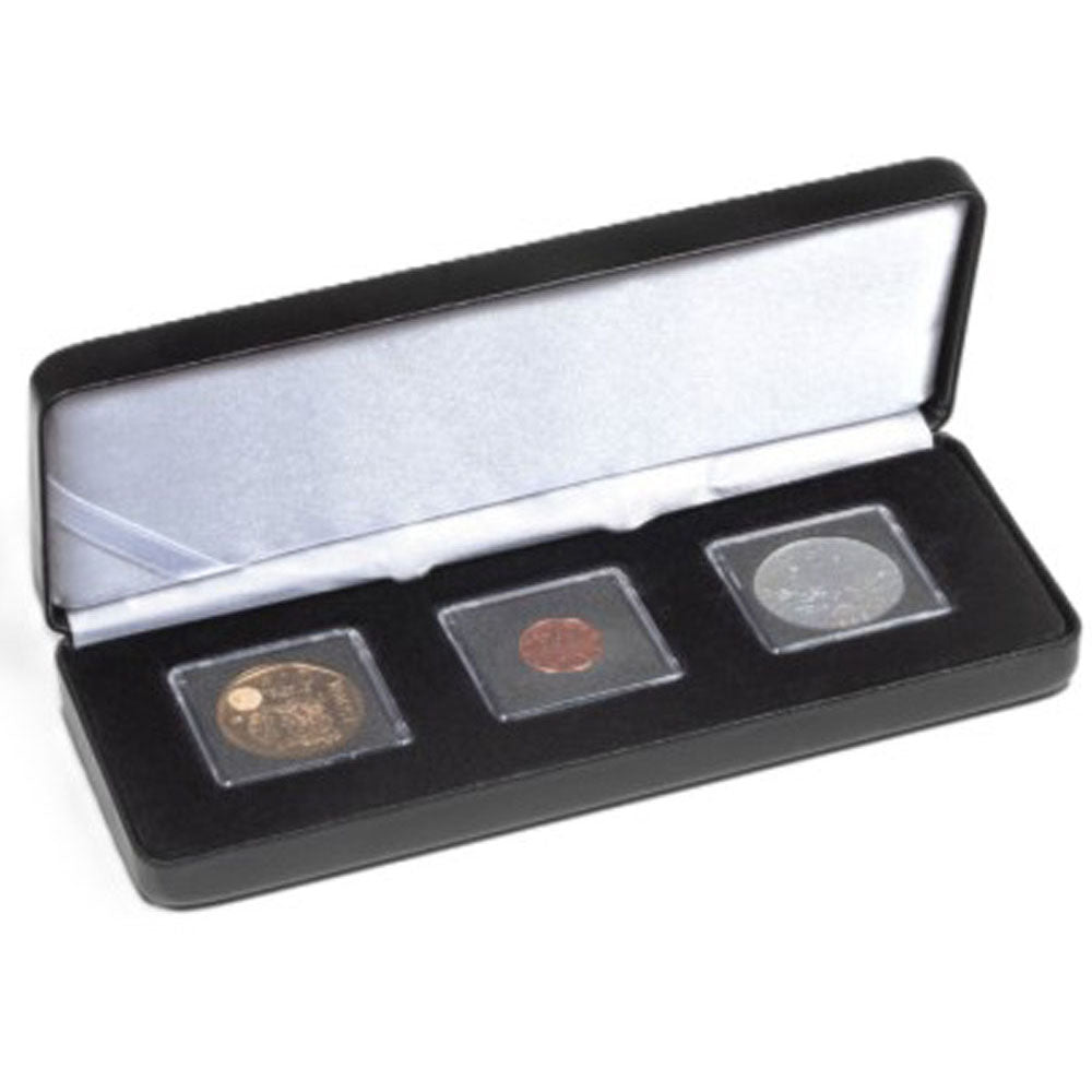 leuchtturm nobile quadrum coin capsule etui(黒)