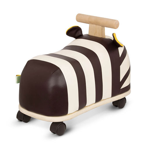 Zippity Zebra Wooden Car