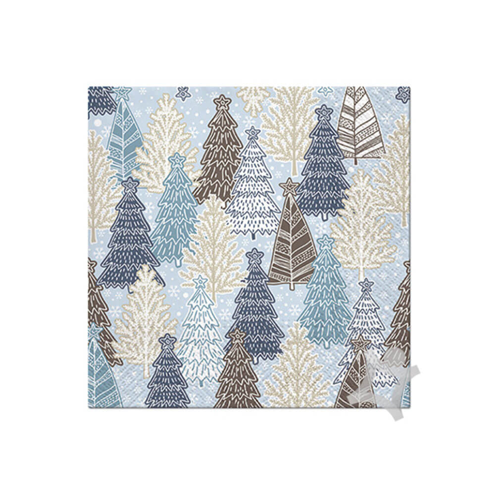 PAWクリスマスランチナプキン33cm(20pk)