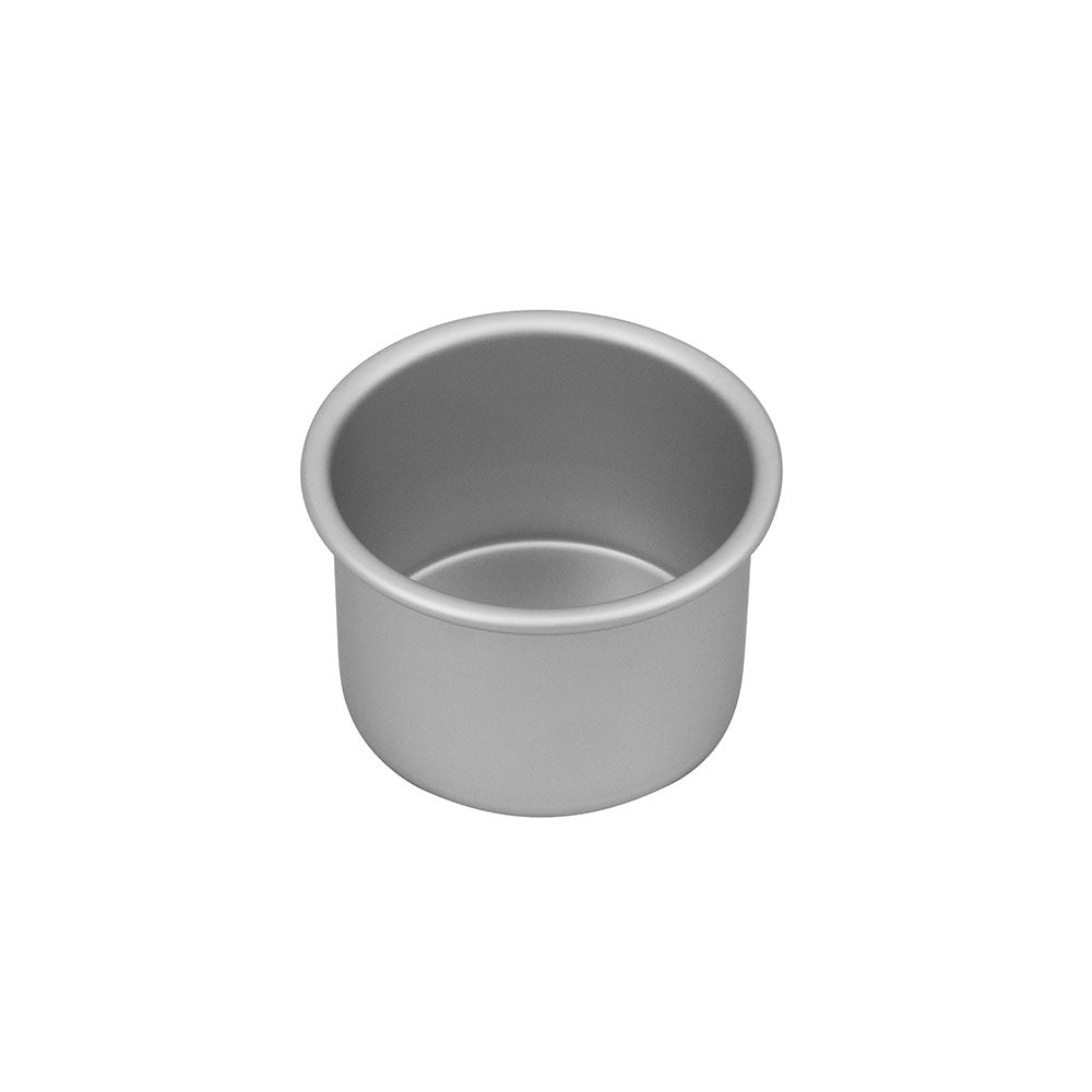 Bakemaster srebrna anodowana okrągła okrągła maska ciasta