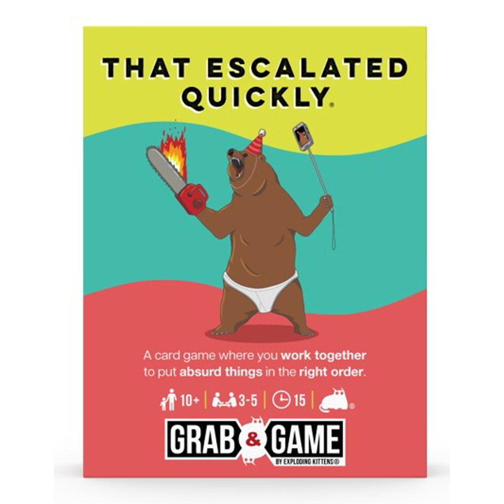 Grab & Game: That Escalated Quickly Party Game