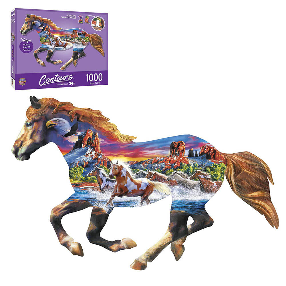 MP輪郭形状のパズル(1000pcs)