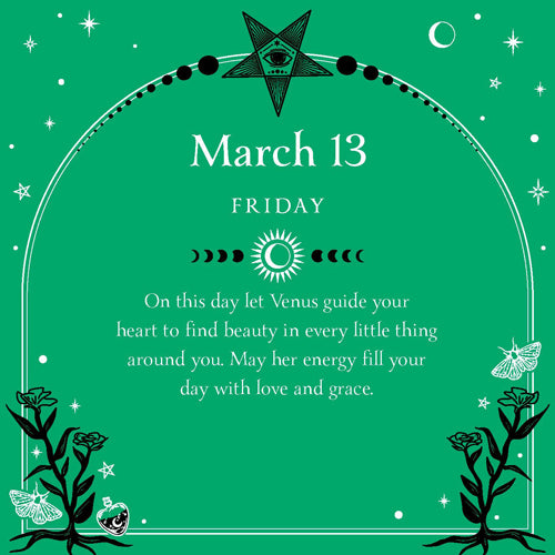 2026 Witch's Daily Magick Calendar