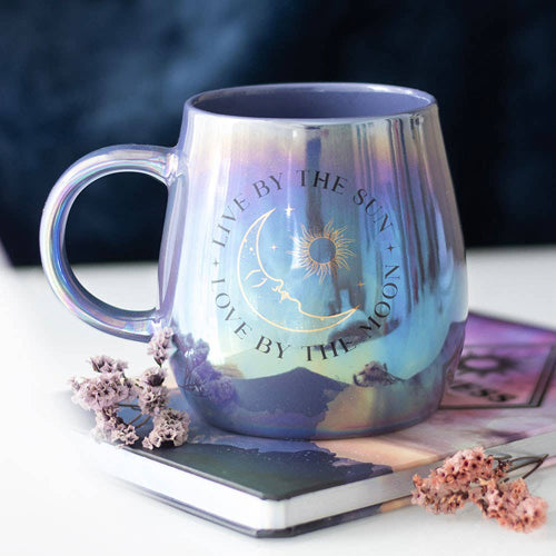 Live By The Sun Love By The Moon Ceramic Mug