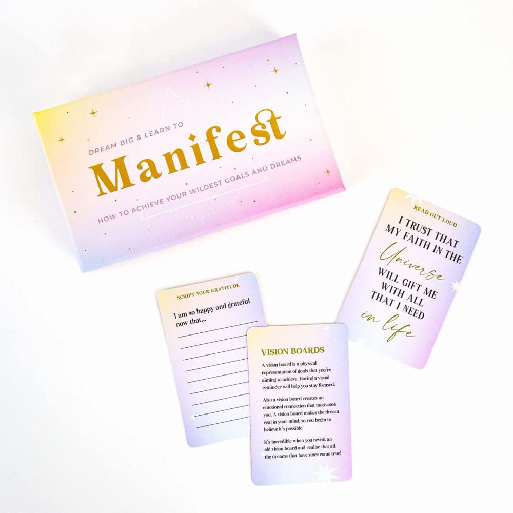 Gift Republic Dream Big & Learn To Manifest Lifestyle Cards