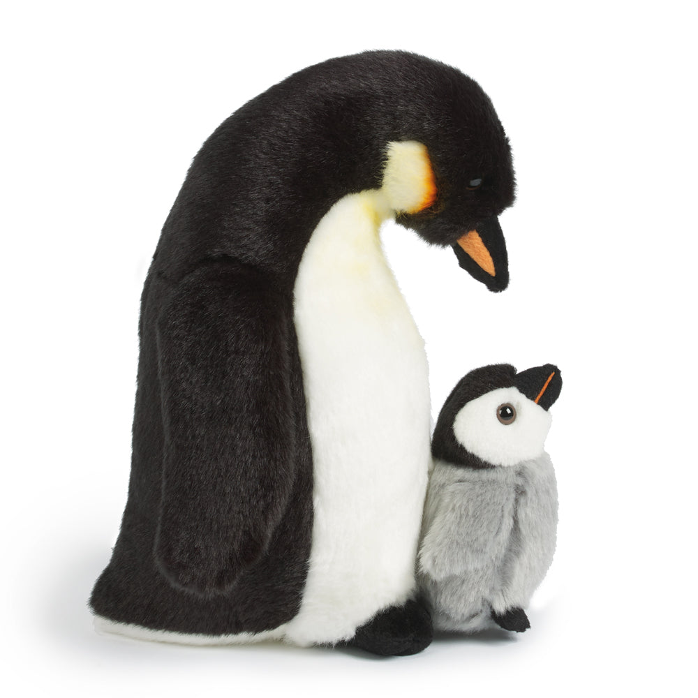 Living Nature Penguin with Chick