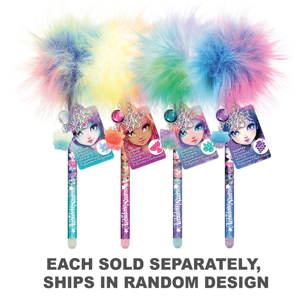 Nebulous Stars Scented Pom Pom Pen