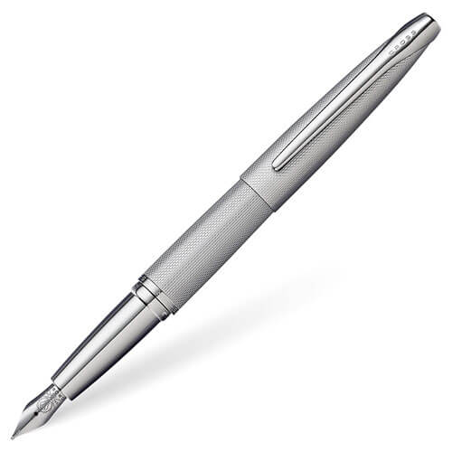 Cross ATX Sandblast Fountain Pen (Titanium Grey)