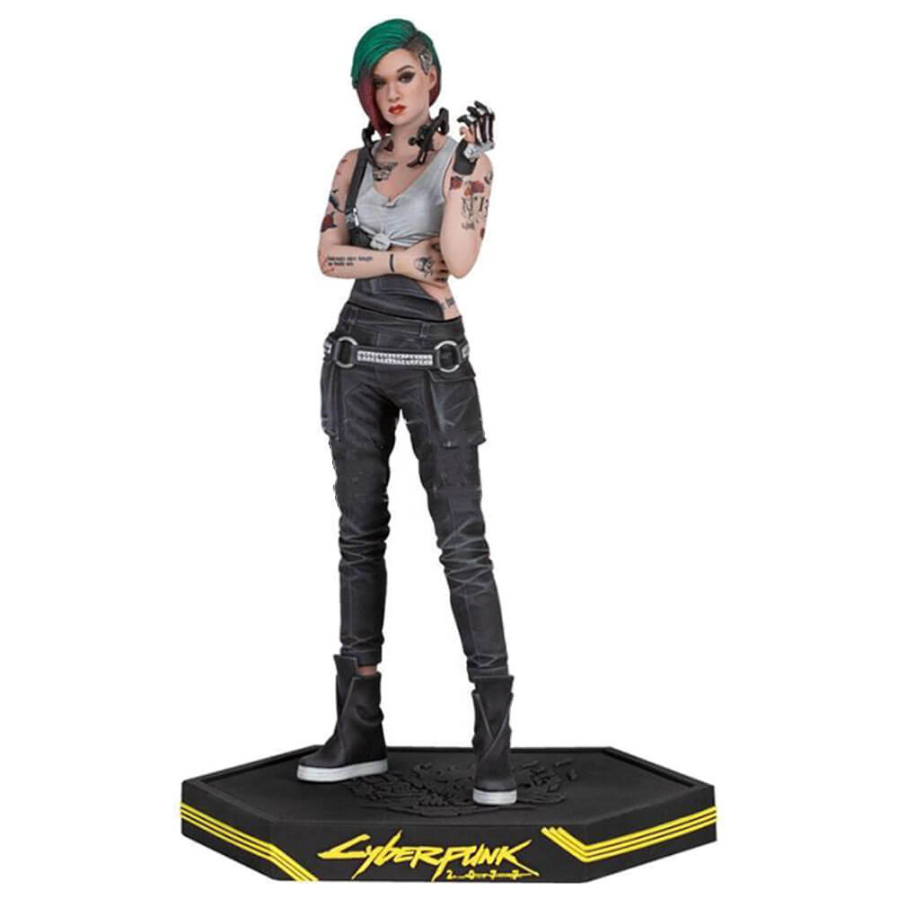 Figura cyberpunk 2077 con base