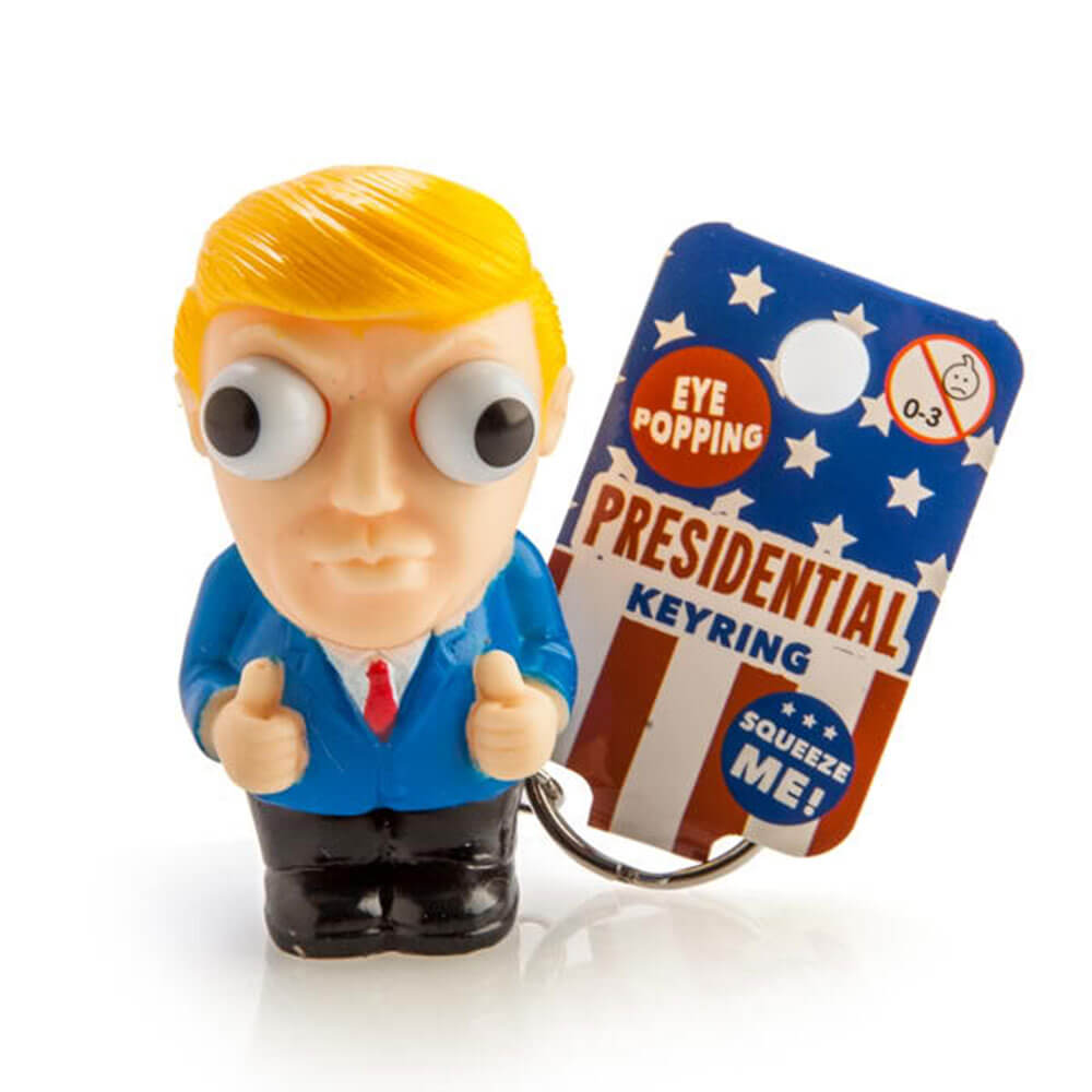 Donald Trump Eye Popper Keychain