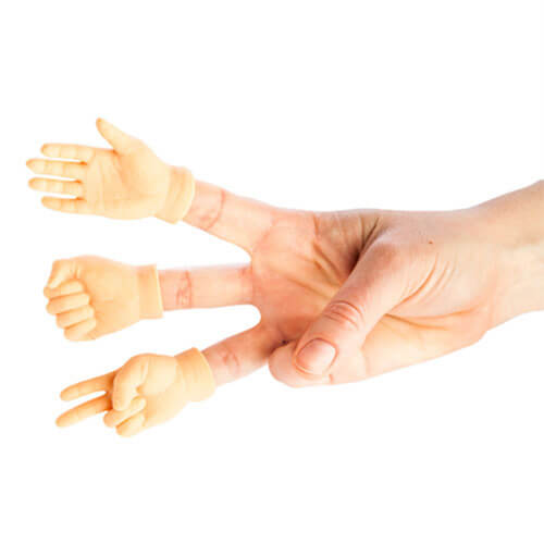 Tiny Finger Hands Finger Puppet