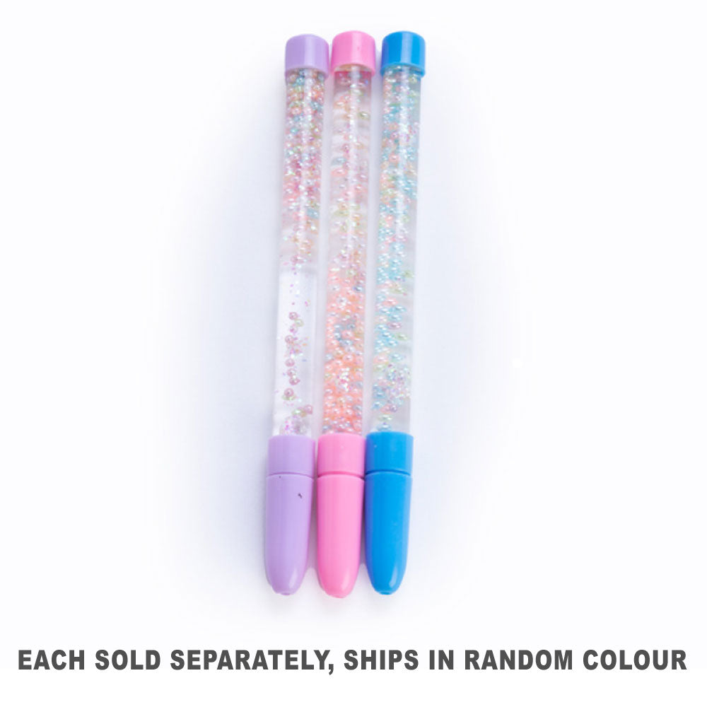Bead Glitter Ball Pen