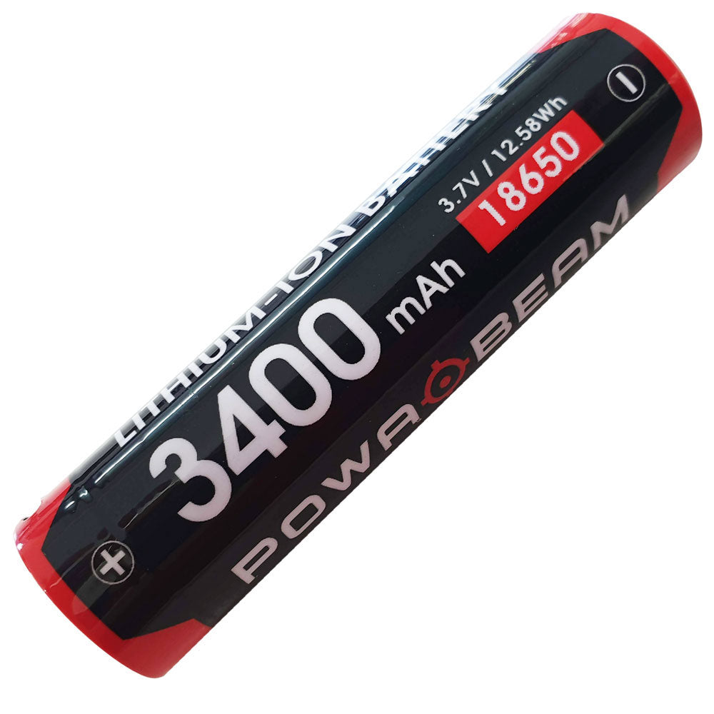 Powa Beam 18650 USB wiederaufladbarer Taschenlampen-Akku