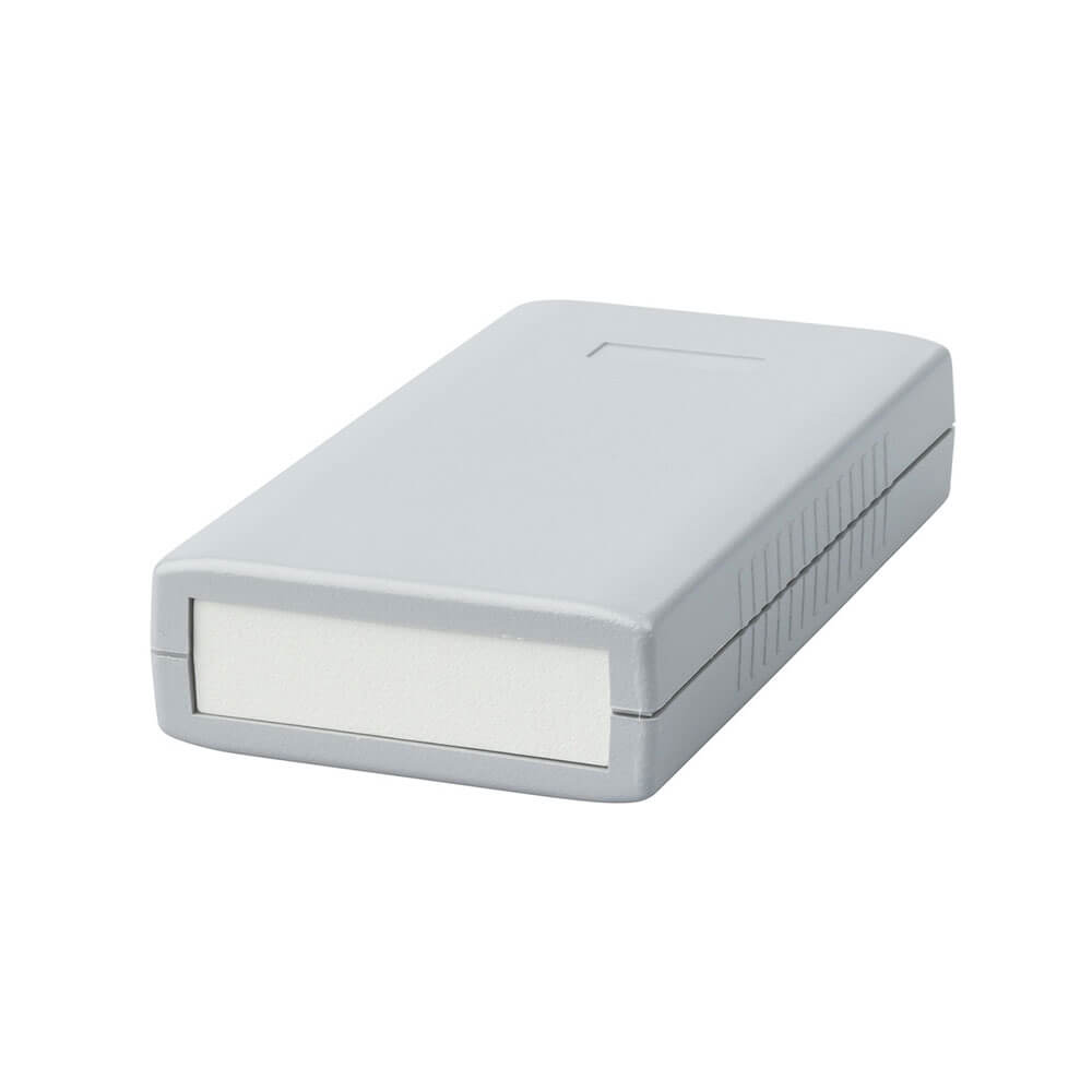 プラスチック製の成形エンクロージャー(濃い灰色)