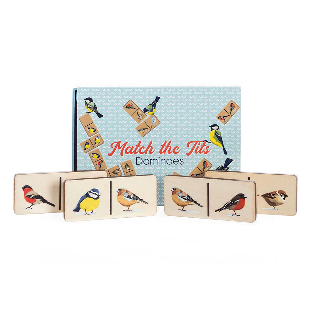 Miljøvenlige mærkater træ dominoer