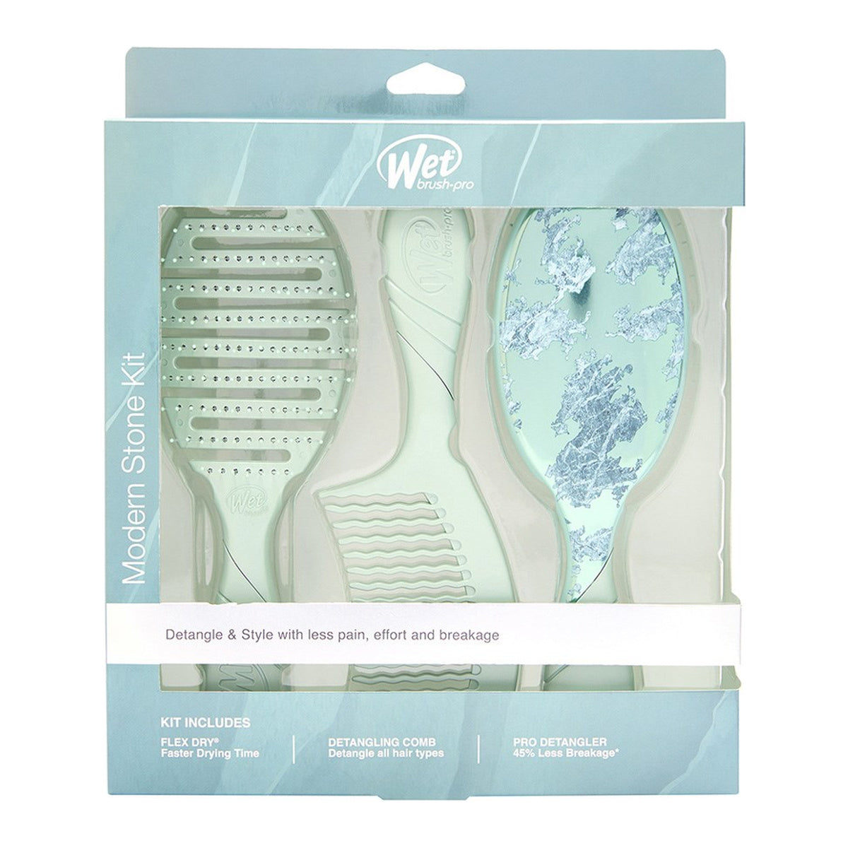WetBrush Pro Modern Stone Kit