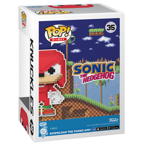 Sonic the Hedgehog Knuckles 8-Bit US Exclusive Pop! Vinyl