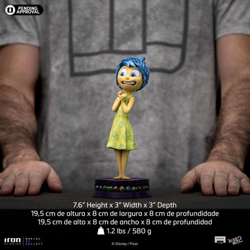 Inside Out 2 Joy 1:10 Scale Statue